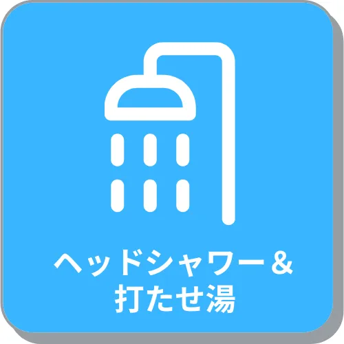ヘッドシャワー&打たせ湯